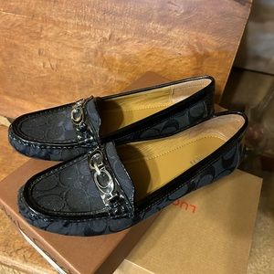 Coach Fortunata Signature Coach/patent leather. Size 8.5